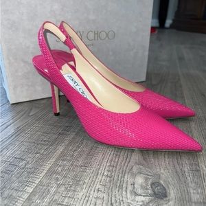 Jimmy Choo Ivy Pink Heels Size 36/ 6